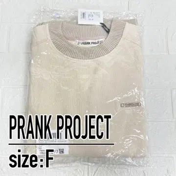 [ 최대 20% 할인 ] 새상품 프랭크 프로젝트 상의 사이즈: F