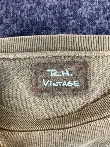 R.H. VINTAGE 그레이 맨투맨 트레이닝복