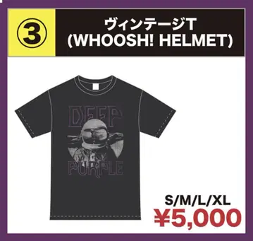 새상품 DEEP PURPLE T셔츠 2023 내한 빈티지T M사이즈
