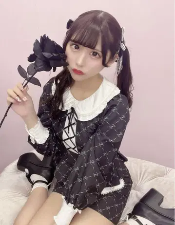 Ank Rouge Re Twinkle 모노그램 원피스
