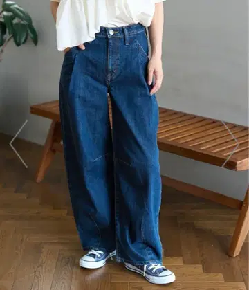 TUCK CURVE WIDE / 턱 커브 와이드 / 커브 데님 25AW