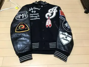 Indian Motorcycle 바시티 자켓