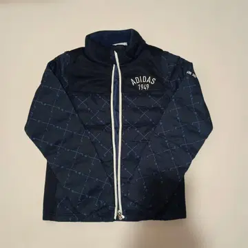 ADIDAS 네이비 퀼팅 자켓 겨울용