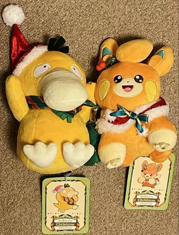 코닥 파모 하자품 팔데아 크리스마스 봉제 인형 포켓몬