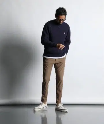 The DUFFER 원더 쉐이프 미세 기모 테이퍼드 스키니 팬츠 M