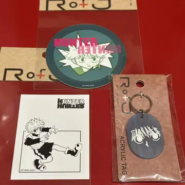 HUNTER x HUNTER 키루아 아크릴 택 스티커 RofJ