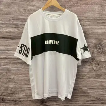 26I3 미사용 새상품 택 포함/컨버스 CONVERSE 빅 로고 T셔츠