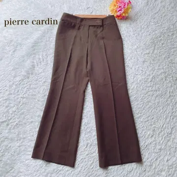 피에르 가르뎅 [ LL ] 브라운 슬랙스 오휘 비지 심플