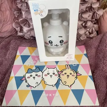 치이카와 파크 핸드솝 치이카와 비누 디스펜서 종이 봉투 포함
