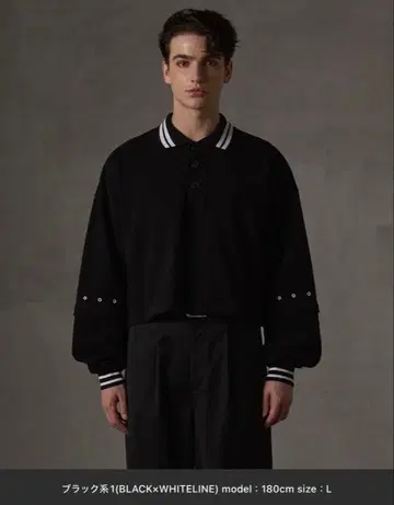 GRANCY Ziplayered Wideshort Poloshirt
