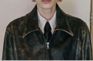 cmmawear BATWING LEATHER JACKET