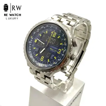 7-4186 CITIZEN C460 월드 타임 손목시계