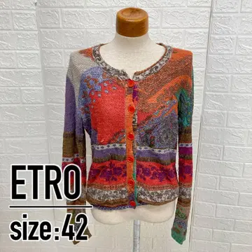 [ 최대 20% 할인 ] 에트로 긴팔 니트 사이즈: 42 ETRO