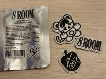 ATEEZ 8ROOM 랜덤 와펜 홍준