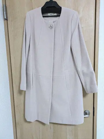 레스 빠세 노카라 코트 핑크 샘플