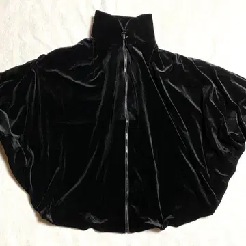 [레어 새상품급] 미츠모토 켄 벨벳 케이프 판초 겉옷