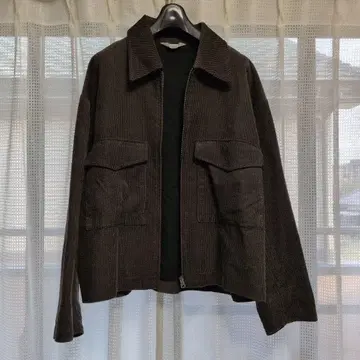 WYM 다크 브라운 코듀로이 자켓