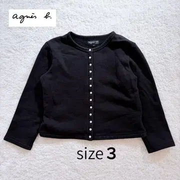 에네스베 agnes b. 프레숑 긴팔 코튼 사이즈 3