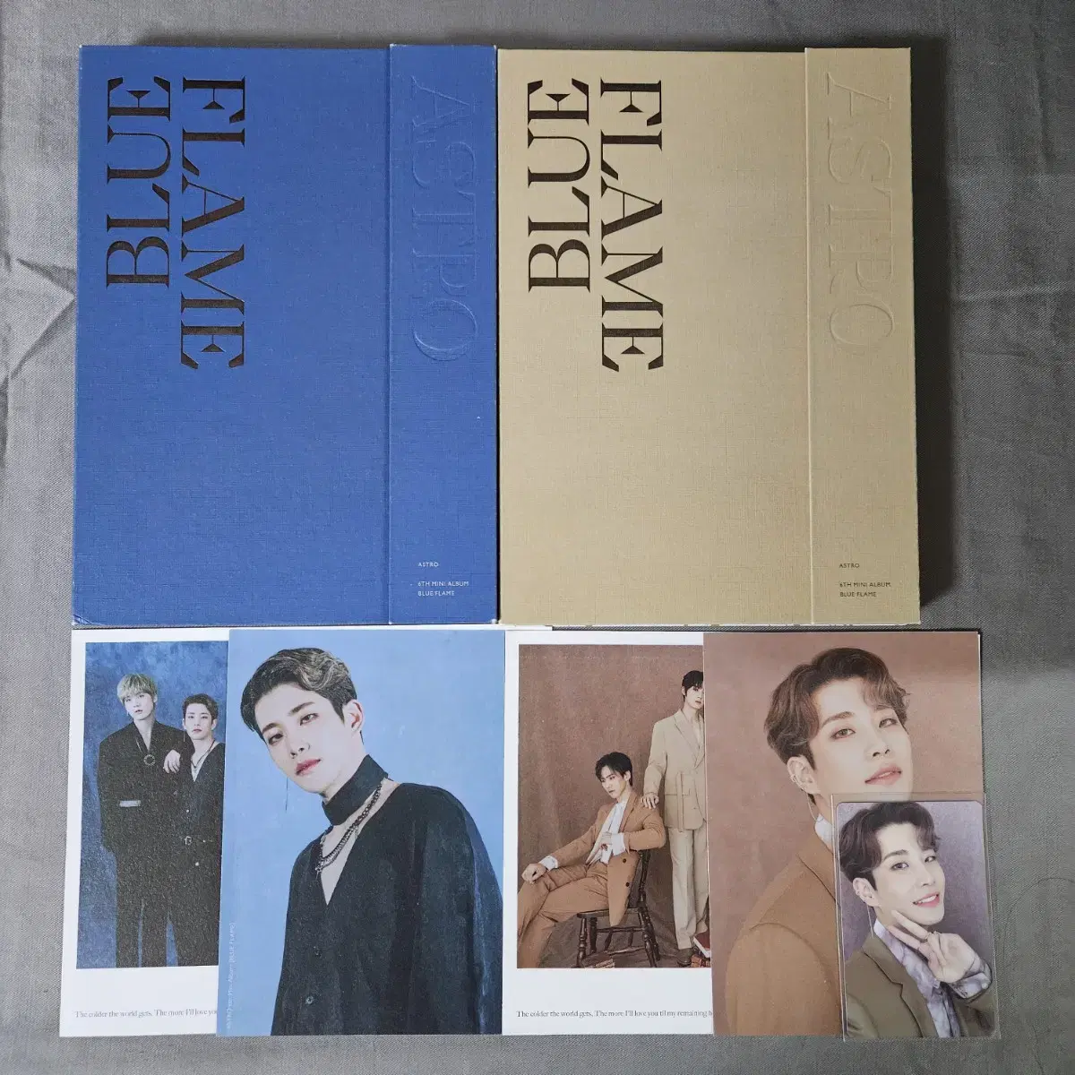 ASTRO | 아스트로 album, selling Blue Flame on Bunjang Global