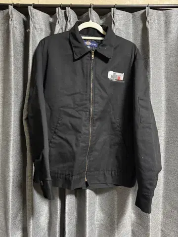 Dickies 블랙 자켓 퀼팅 기업 상품 초레어 짧은 기장