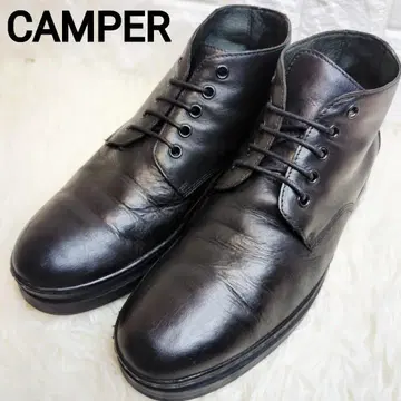 CAMPER 처카 부츠 가죽 푸렌토 블랙 캠퍼