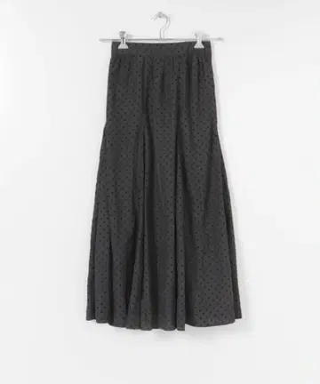 ITEMS URBANRESEARCH 플로키 도트 바닥 스커트