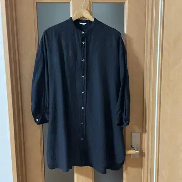 헤븐리 롱 셔츠 블랙
