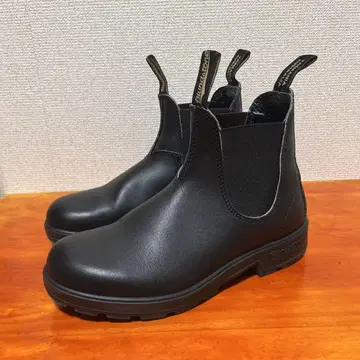 새상품급 블런드스톤 블랙 사이드 고어 부츠 23.5cm 4