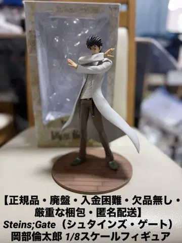 Steins;Gate (슈타인즈 게이트) 오카베 린타로 스케일 피규어