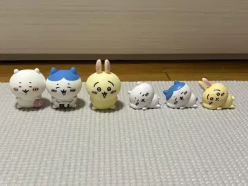 치이카와 (먼작귀) 하치와레 토끼 마스코트 6개 세트