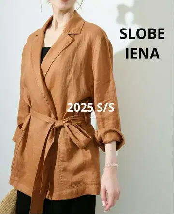 2025년 S/S 미사용 슬로브 이에나 린넨 자켓