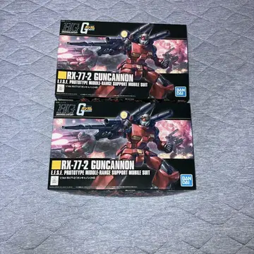 RX-77-2 건캐논 프라모델 2개 세트