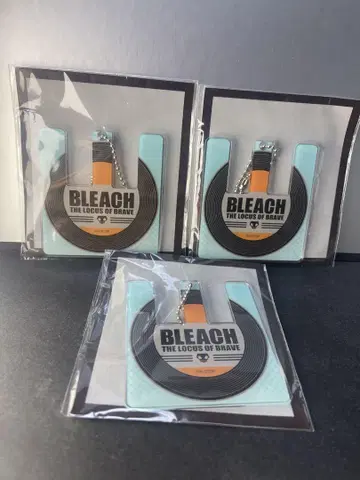 BLEACH THE LOCUS OF BRAVE 캔뱃지 홀더 3개 세트