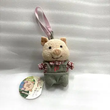 푸통 셔츠 살로펫 마스코트 봉제 인형 택 포함 키링