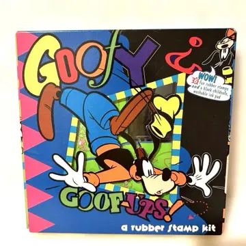 [ Disney ] Goofy Rubber 스탬프 키트