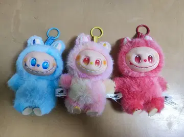 컬러풀 몬스터 봉제 인형 3개 세트