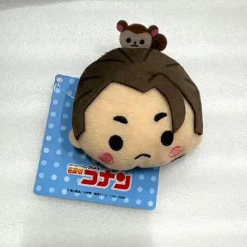 명탐정 코난 캐릭터 마스코트 배지 아야노코지 후미마로 봉제 인형 택 포함