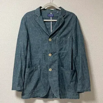 blue blue 샴브레이 자켓 네프 2 탄력