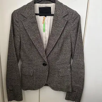 UNTITLED 테일러드 자켓 그레이 계열