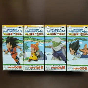 미사용 Z 월드 컬렉터블 피규어 DBZMP 002-006