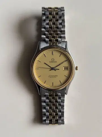 레어 OMEGA Seamaster 손목시계 쿼츠