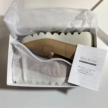 힐즈아베뉴 웨이브 밑창 로퍼 23.5cm 미사용