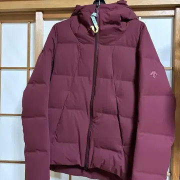 ALLTERRAIN 미즈사와 다운 다운 자켓 버건디