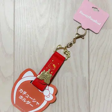 산리오 퓨로랜드 한정판 캐릭터 머리띠 홀더 ( 헬로키티 )
