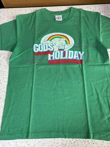 T.M.T. GODS ON HOLIDAY 티셔츠 L 사이즈 그린