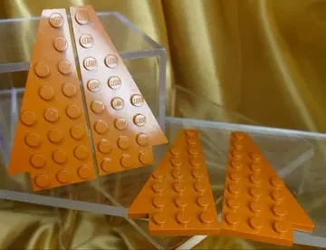 LEGO 정품 웨지 플레이트 / 다크 오렌지