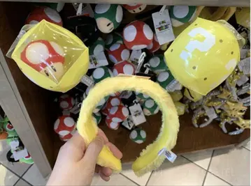 USJ 물음표 블록 머리띠 슈퍼 닌텐도 월드