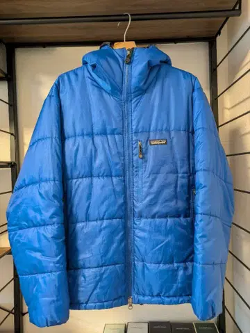 파타고니아 다스 파카 세이론 블루 오아시스 블루 S 사이즈 2003년