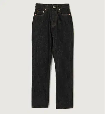슬림 스트레이트 데님 블랙 size 0