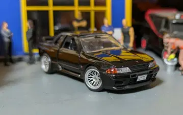 닛산 스카이라인 GT-R 블랙 토미카 프리미엄 커스텀품